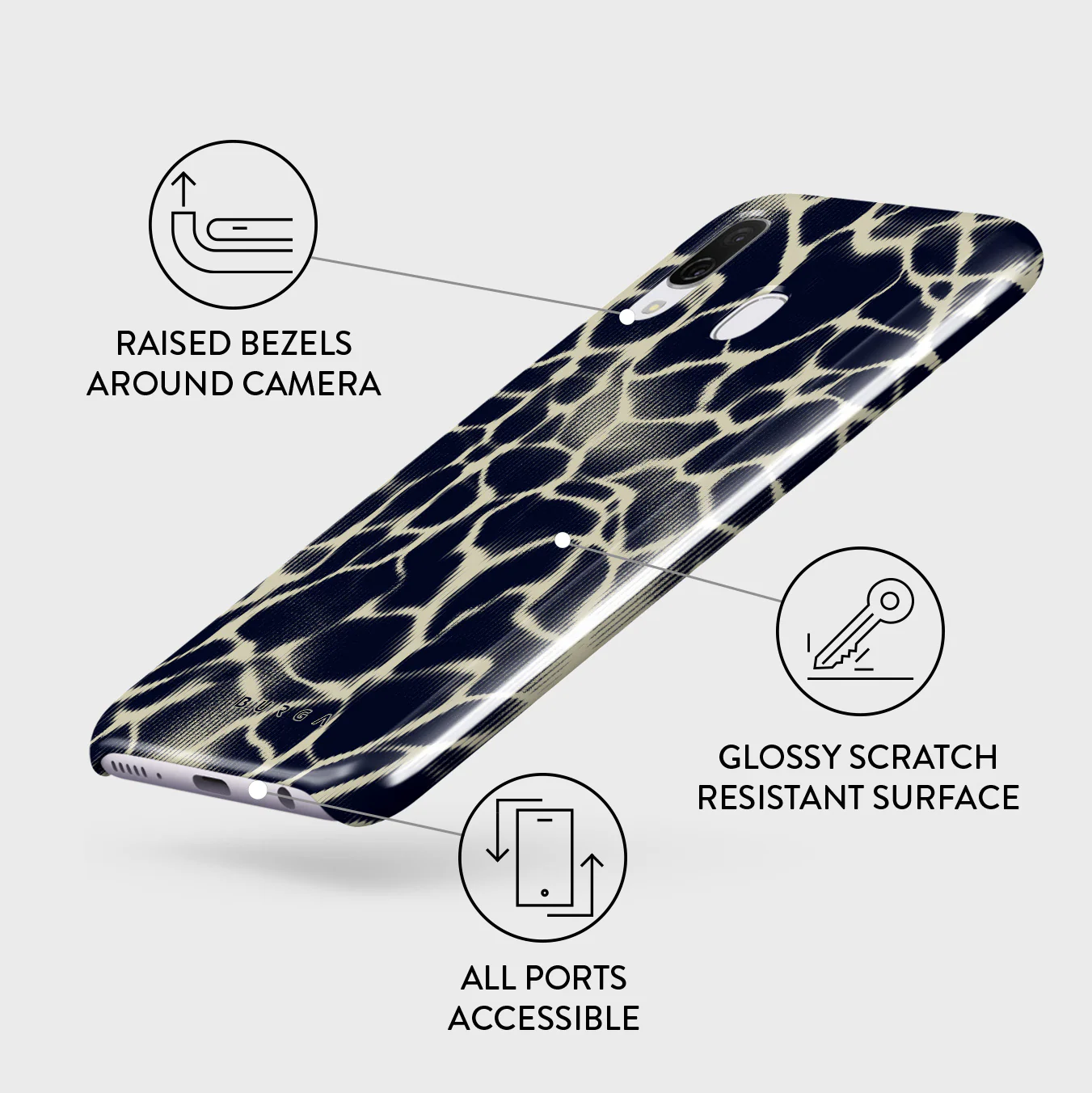 Abyss - Samsung Galaxy A40 Case - Image 3