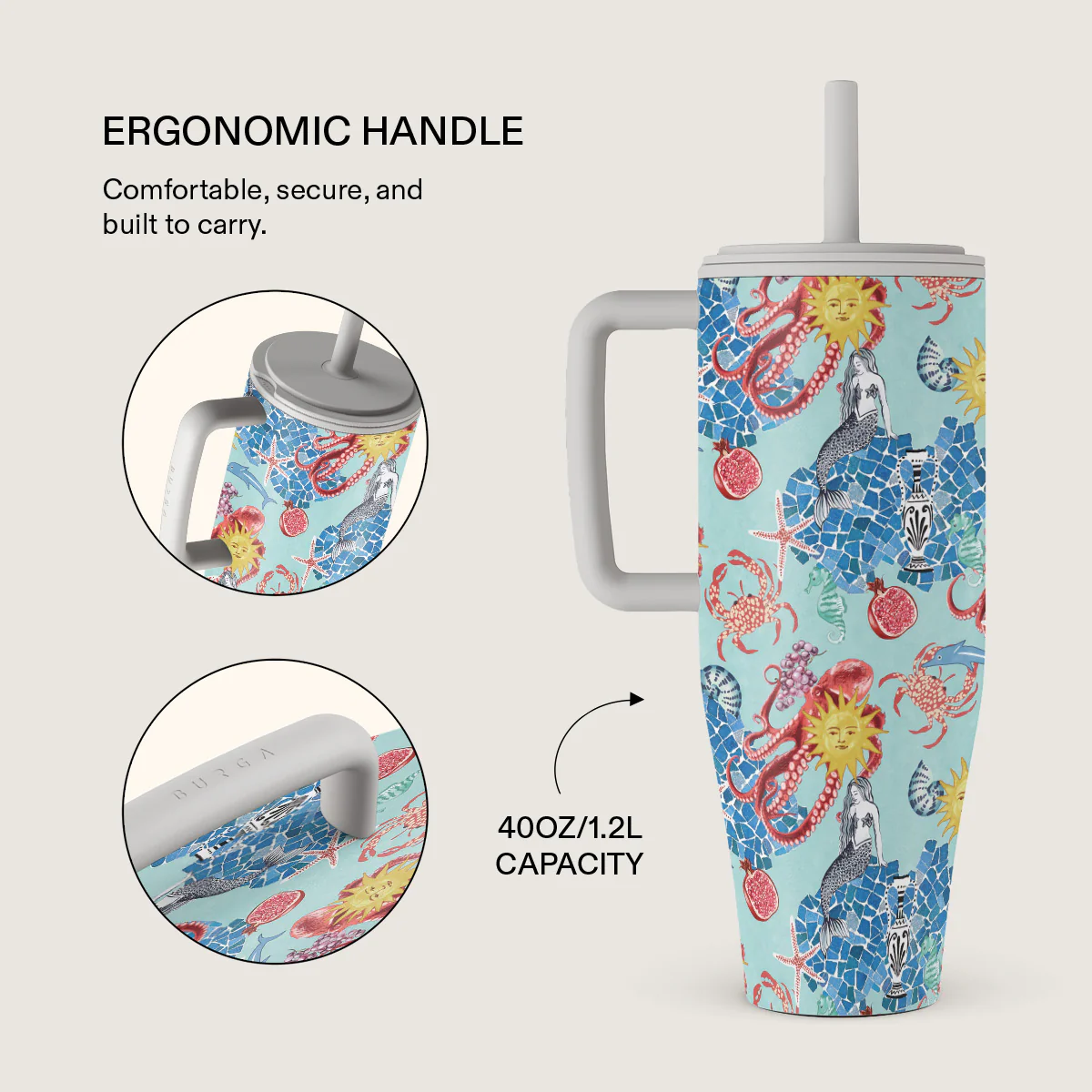 Aegean Affair - All Day Leakproof Tumbler - Image 2