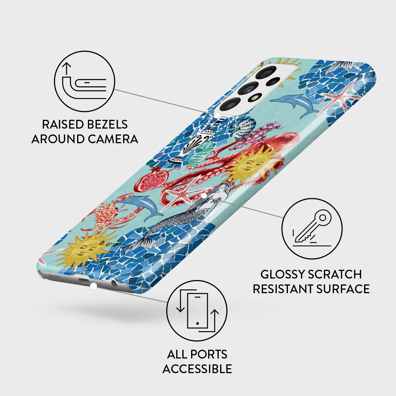 Aegean Affair - Samsung Galaxy A72 4G / 5G Case - Image 3