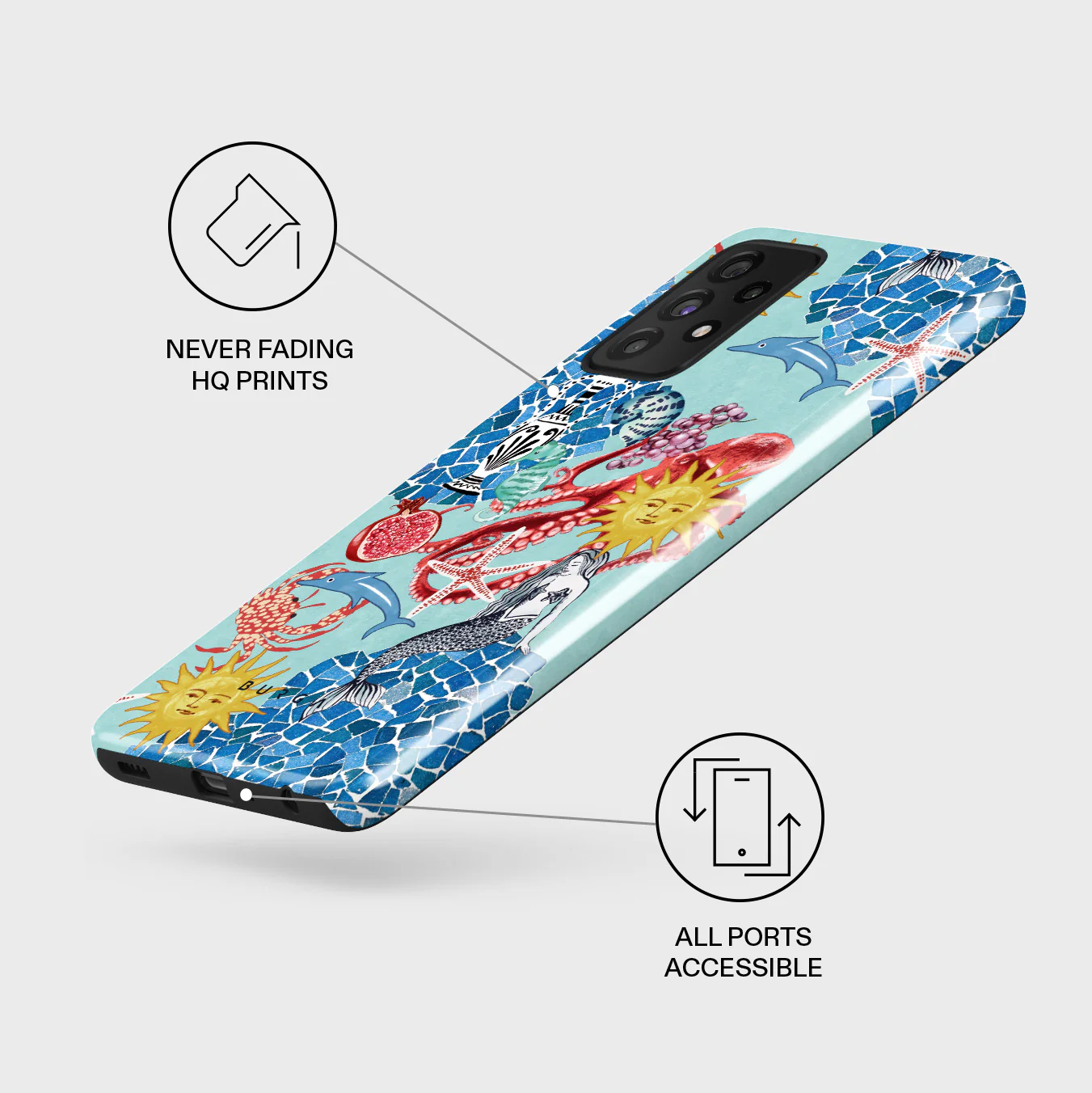 Aegean Affair - Samsung Galaxy A72 4G / 5G Case - Image 7