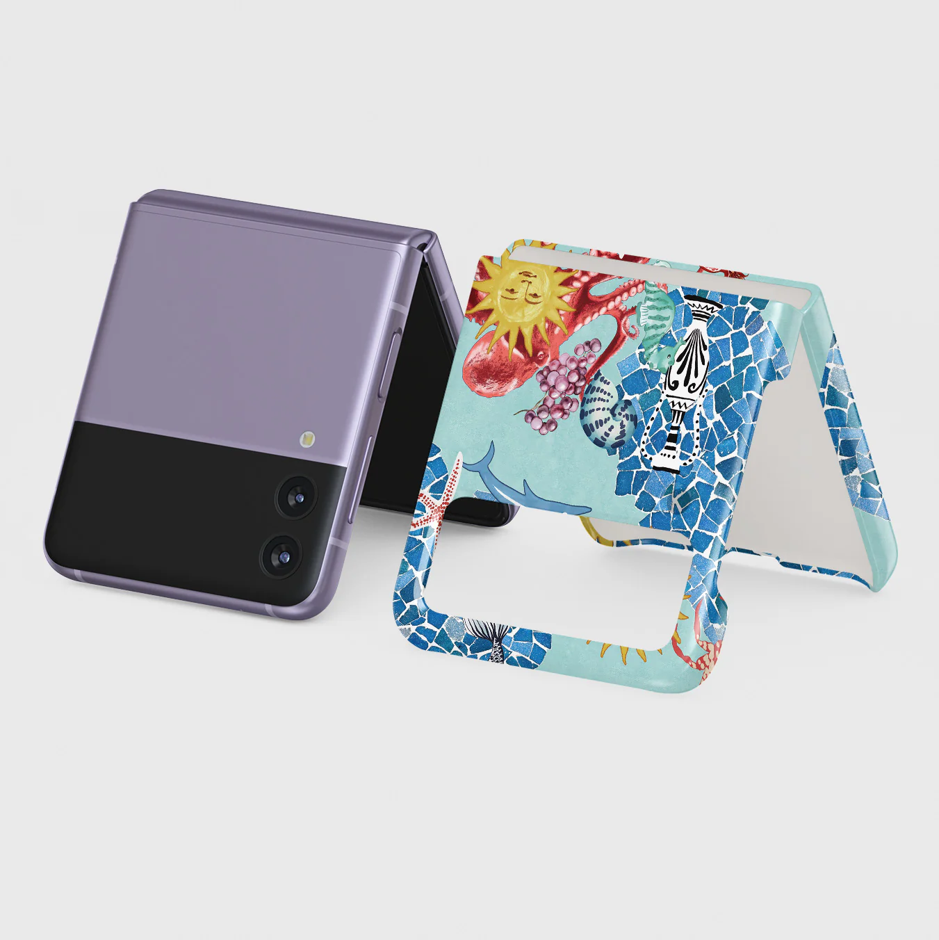Aegean Affair - Samsung Galaxy Z Flip 4 Case - Image 5