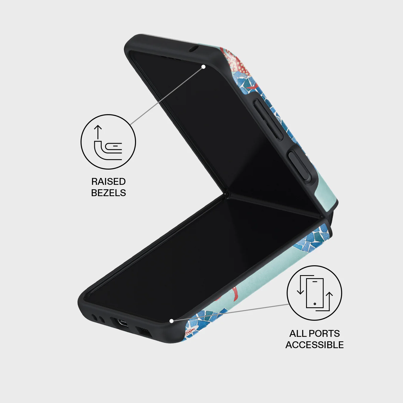 Aegean Affair - Samsung Galaxy Z Flip 4 Case - Image 9