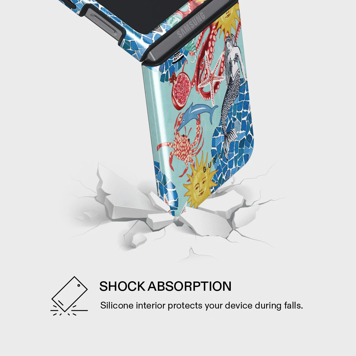 Aegean Affair - Samsung Galaxy Z Flip 5 Case - Image 4