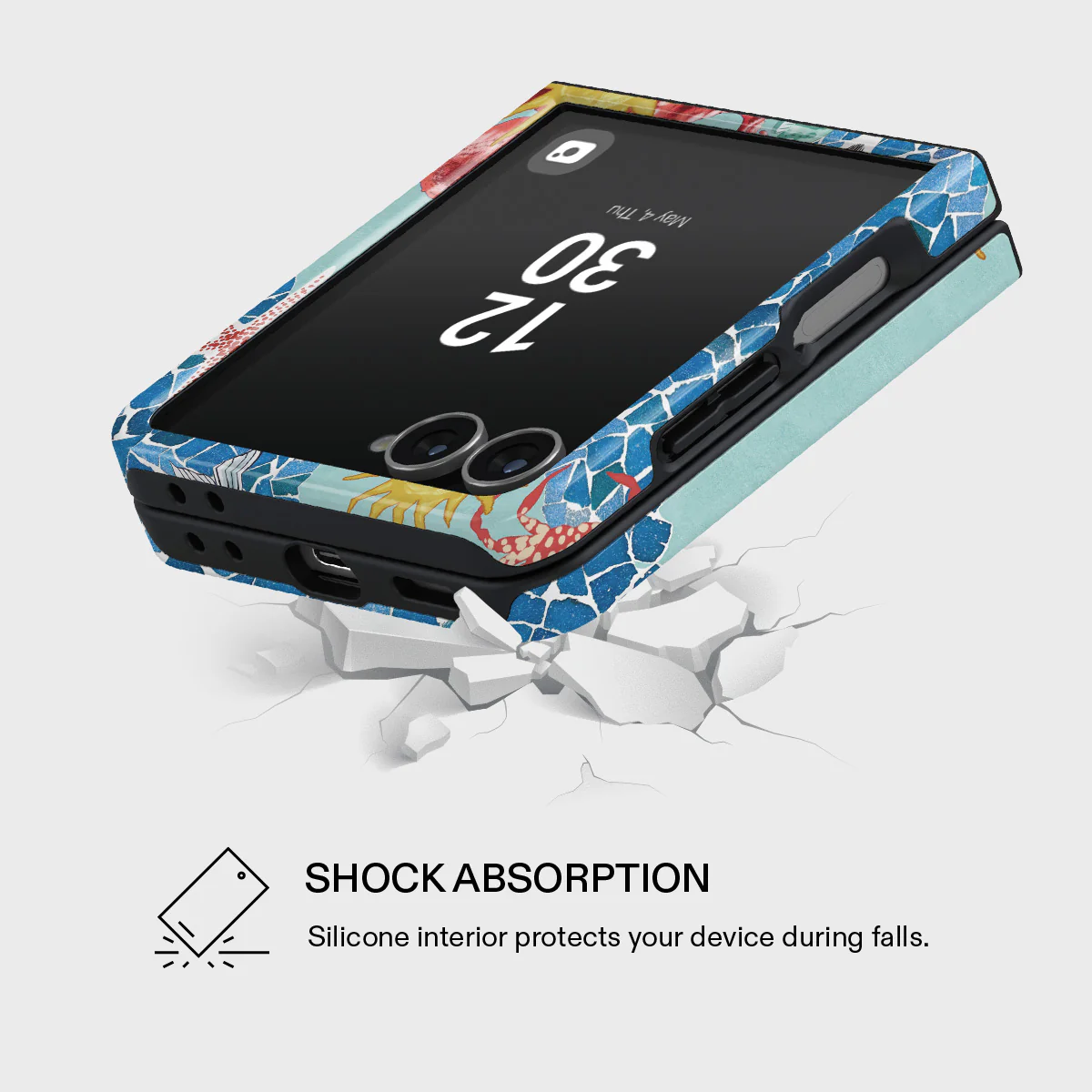 Aegean Affair - Samsung Galaxy Z Flip 7 Case - Image 4
