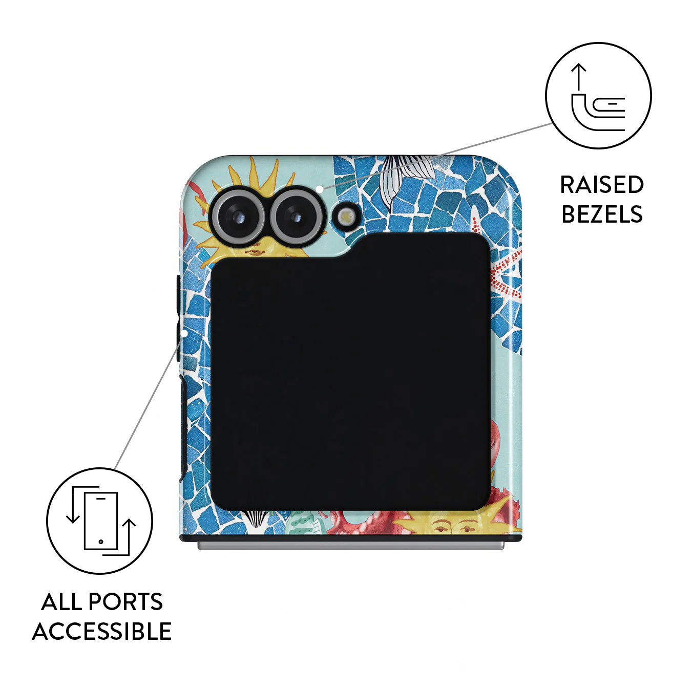 Aegean Affair - Samsung Galaxy Z Flip 7 FE Case - Image 3