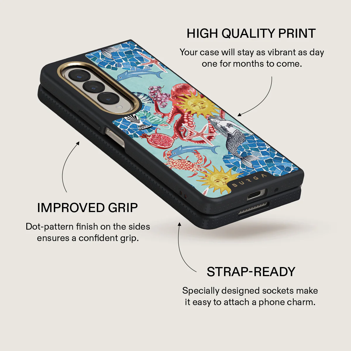 Aegean Affair - Samsung Galaxy Z Fold 4 Case - Image 10
