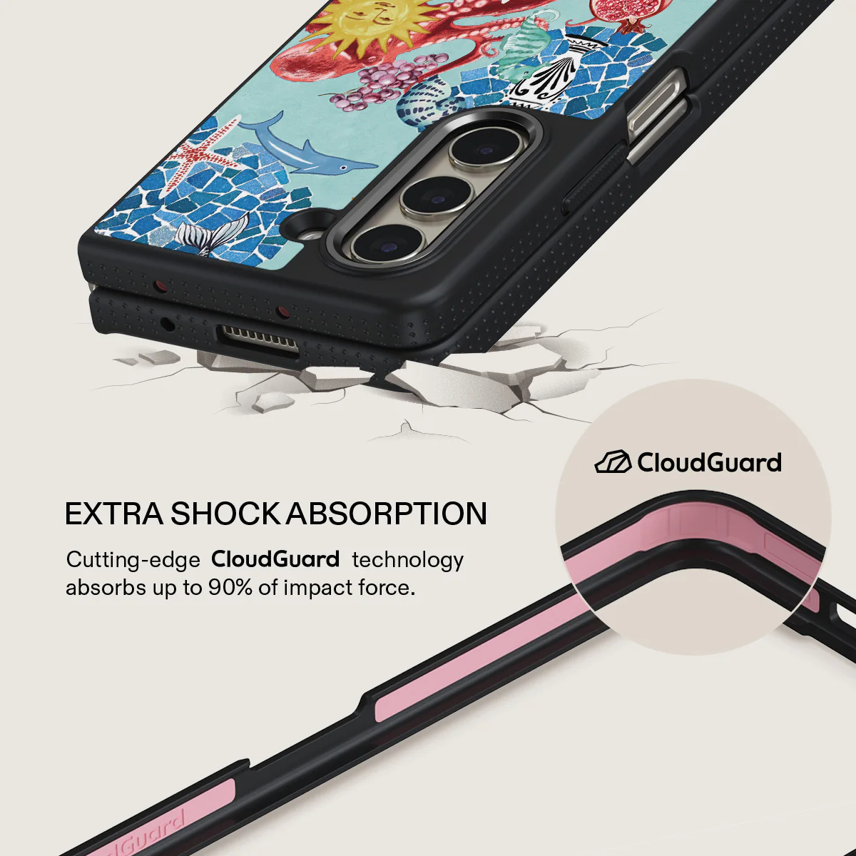 Aegean Affair - Samsung Galaxy Z Fold 5 Case - Image 10