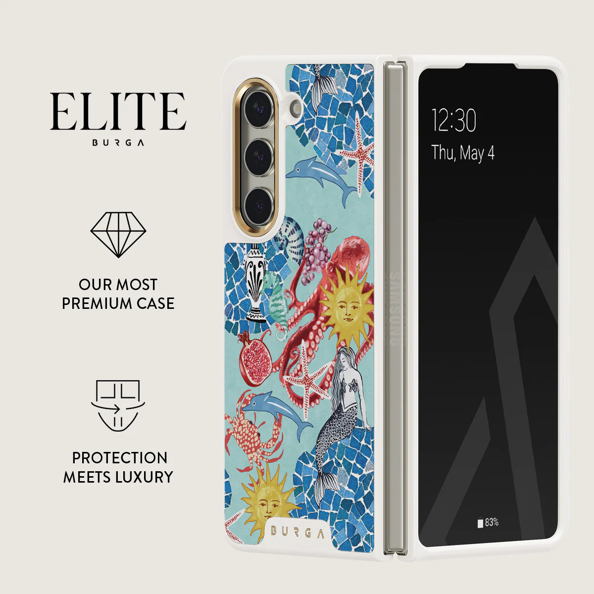 Aegean Affair - Samsung Galaxy Z Fold 5 Case - Image 16