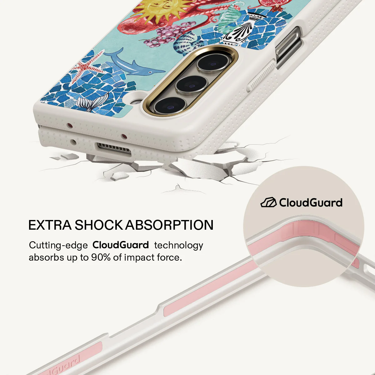 Aegean Affair - Samsung Galaxy Z Fold 5 Case - Image 17