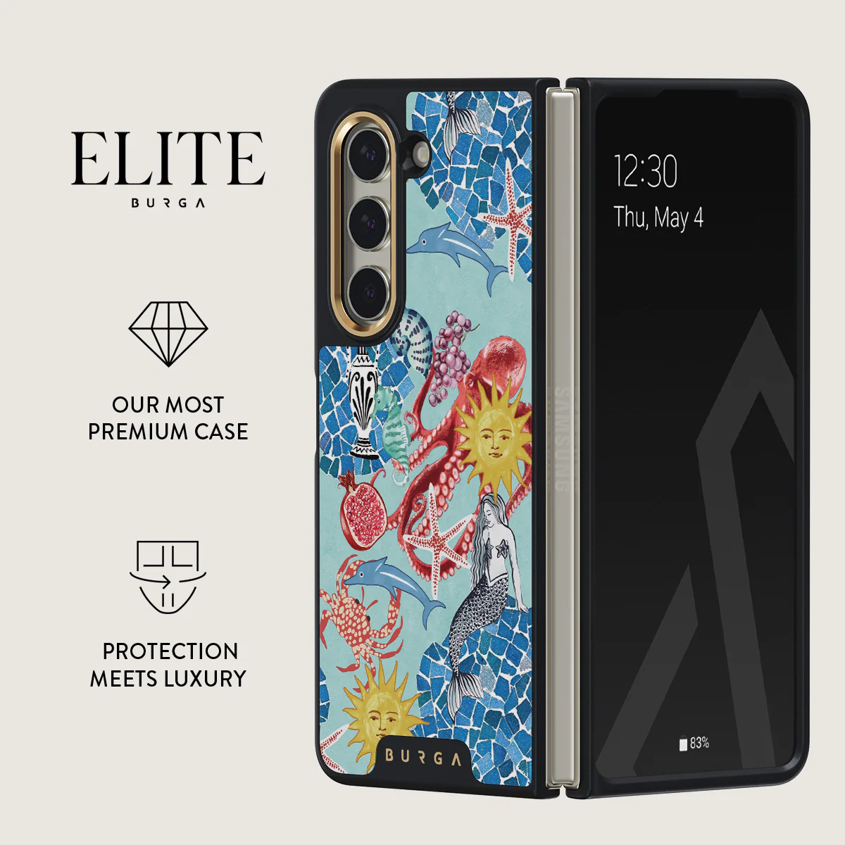 Aegean Affair - Samsung Galaxy Z Fold 5 Case - Image 2