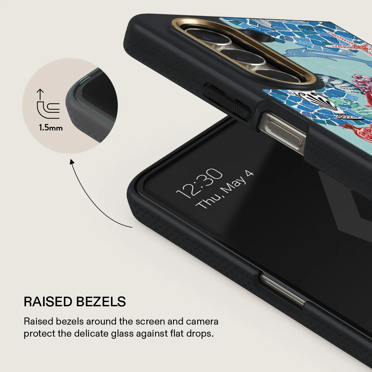 Aegean Affair - Samsung Galaxy Z Fold 5 Case - Image 4