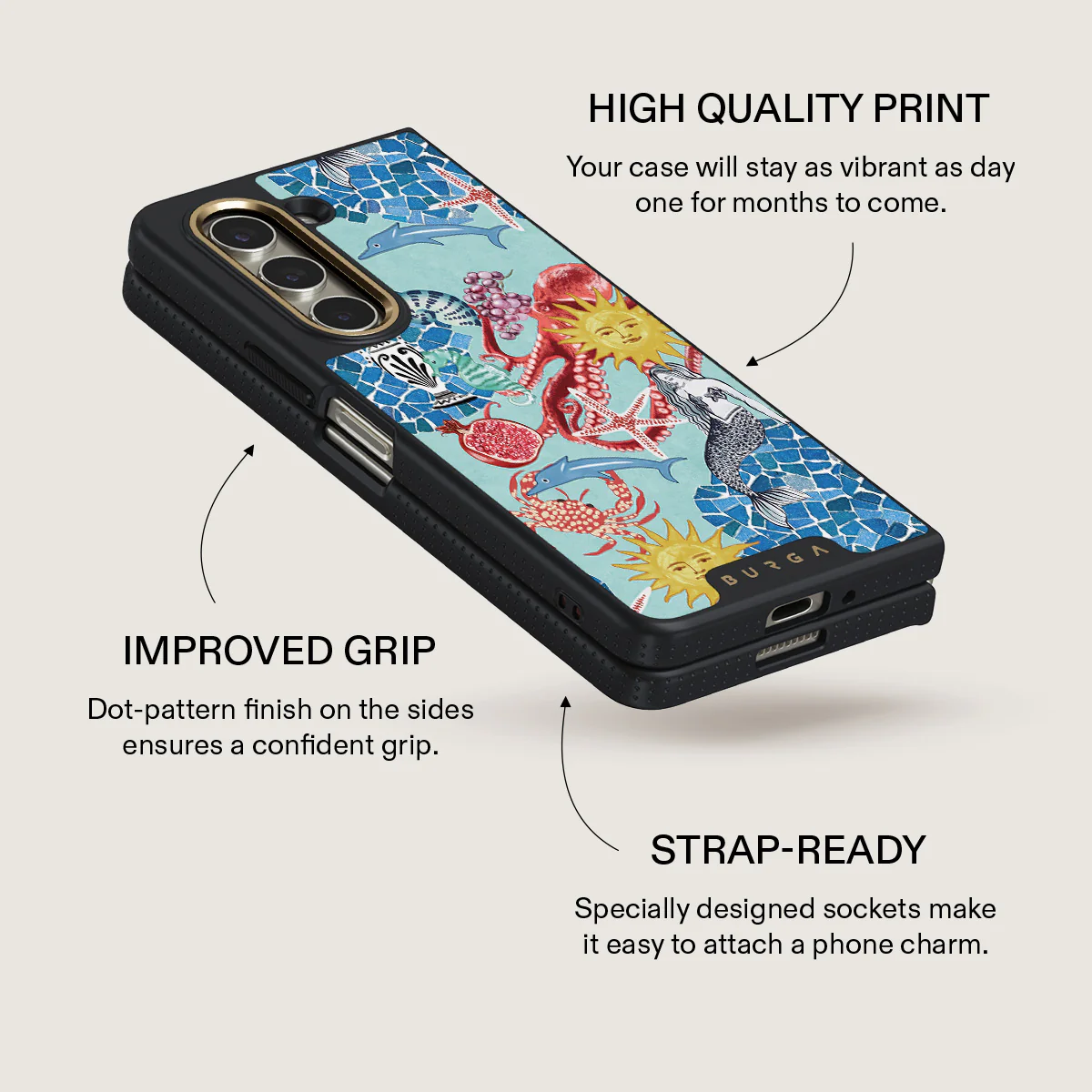 Aegean Affair - Samsung Galaxy Z Fold 5 Case - Image 5