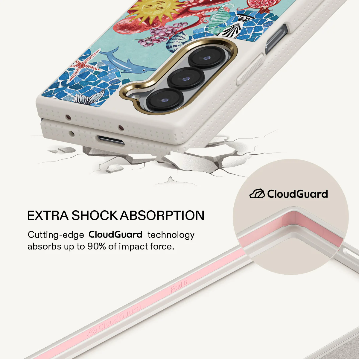 Aegean Affair - Samsung Galaxy Z Fold 6 Case - Image 17