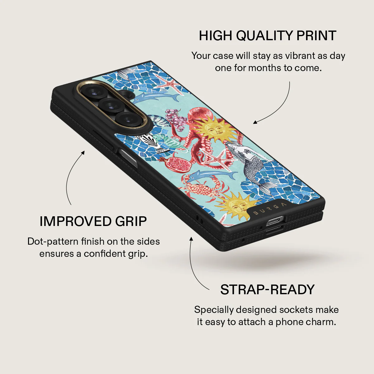 Aegean Affair - Samsung Galaxy Z Fold 7 Case - Image 5