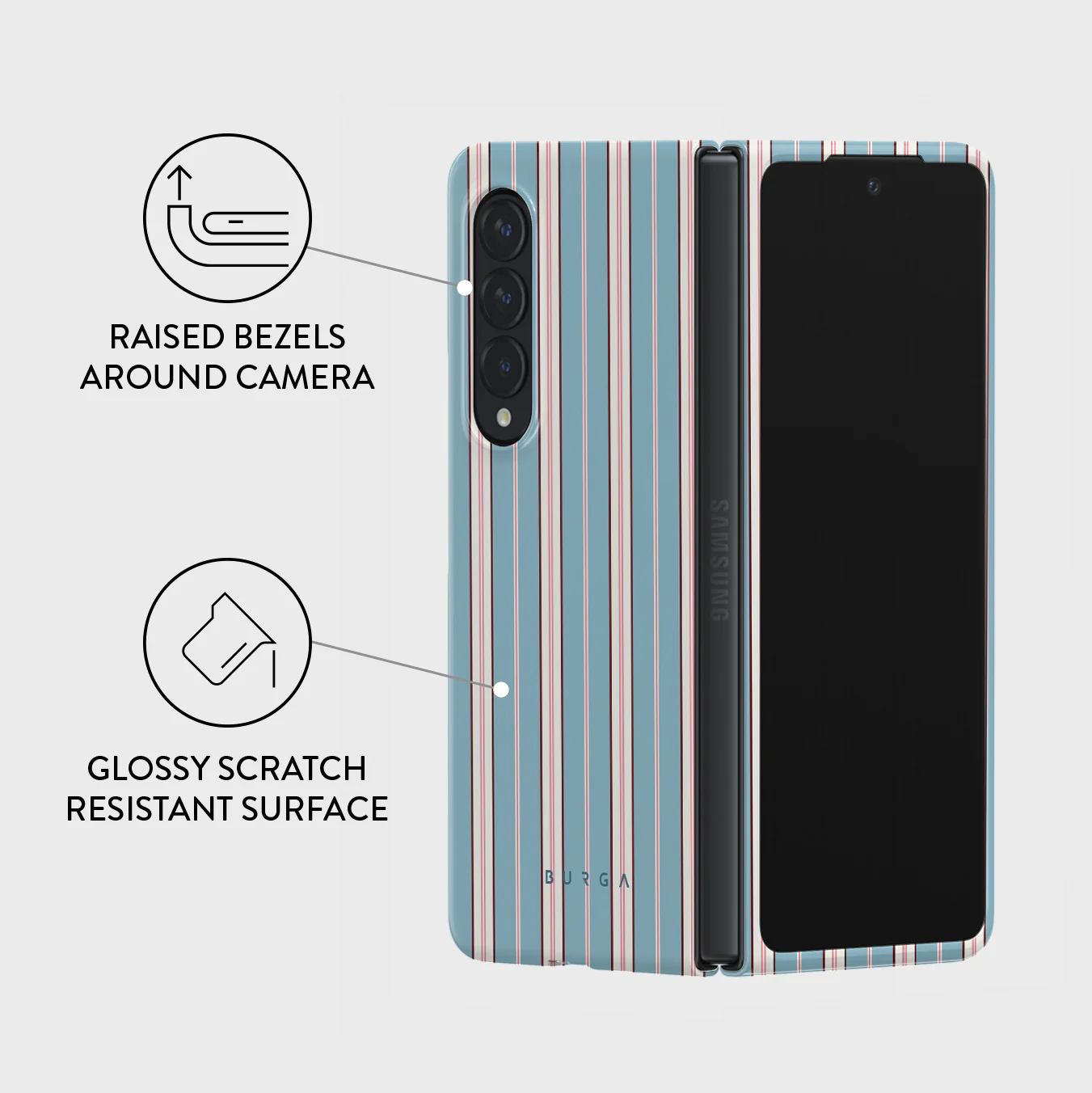 Afternoon Nap - Samsung Galaxy Z Fold 3 Case - Image 3