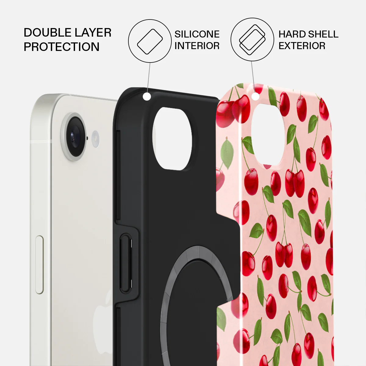 Afternoon Treat - Cherry iPhone 17e Case - Image 2