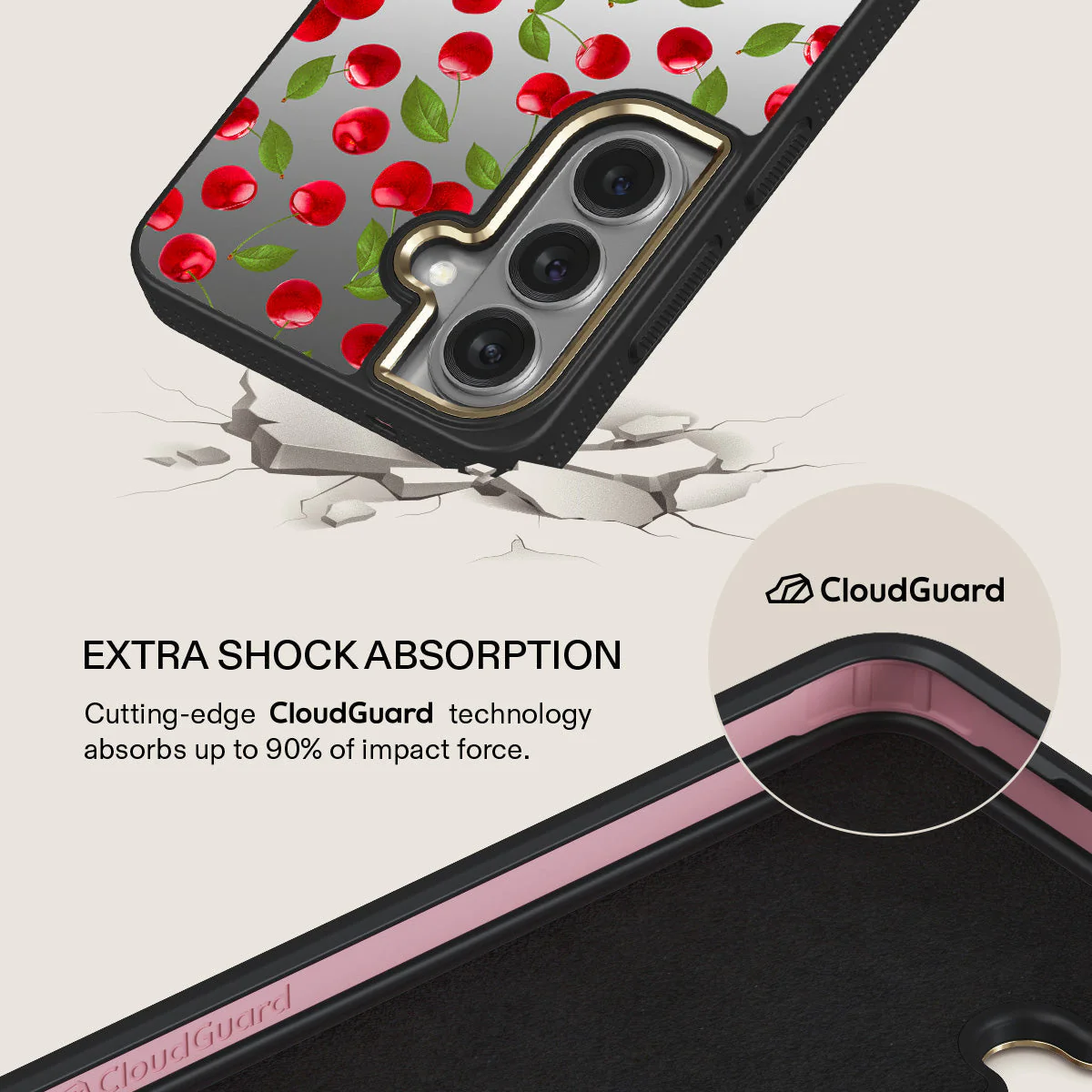Afternoon Treat - Cherry Samsung Galaxy S26 Plus Case - Image 42
