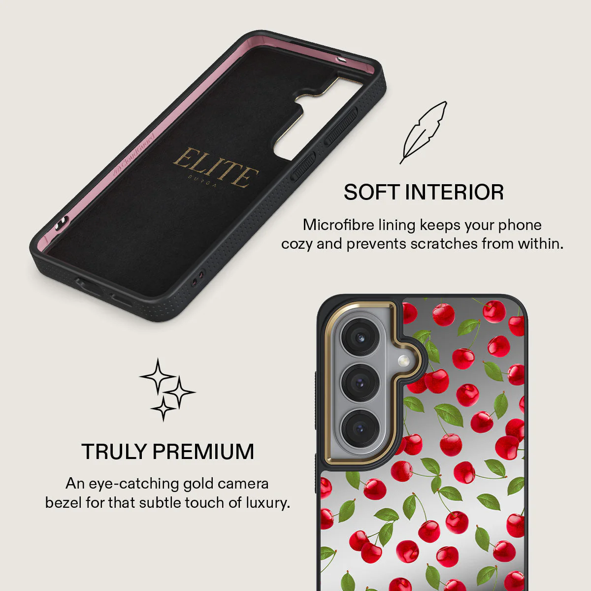 Afternoon Treat - Cherry Samsung Galaxy S26 Plus Case - Image 46