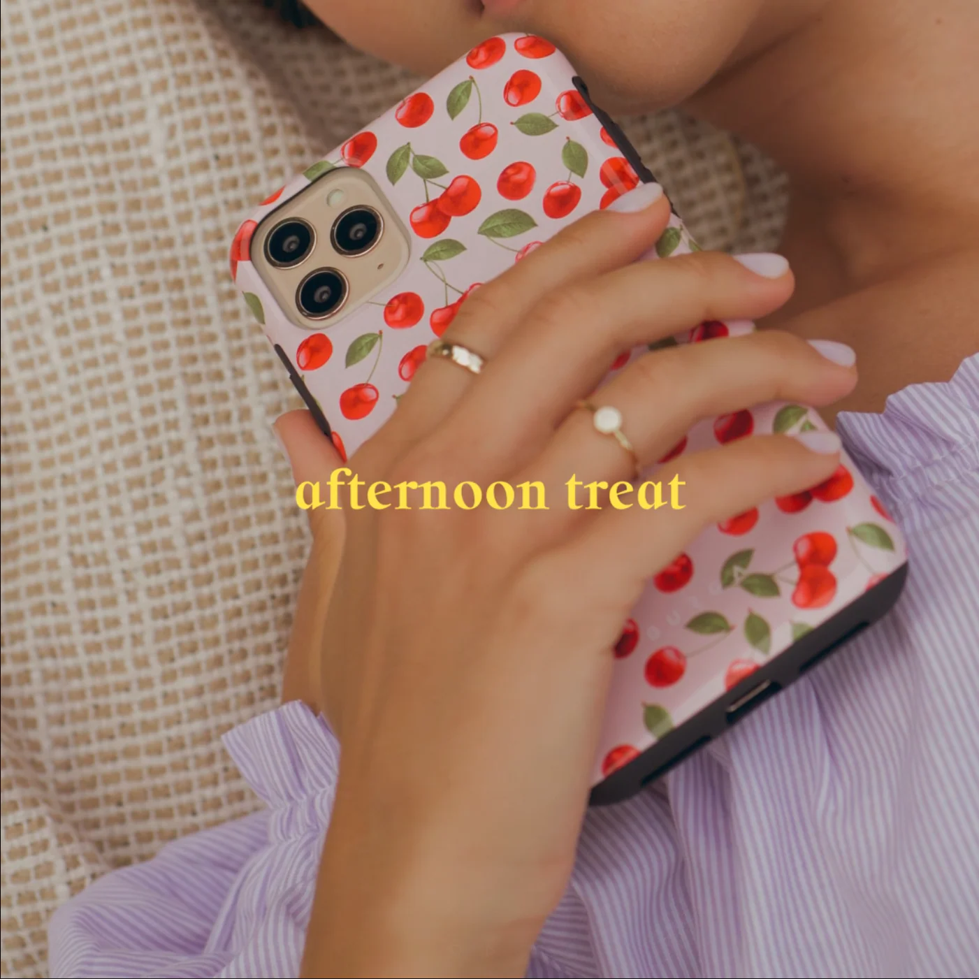 Afternoon Treat - Cherry Samsung Galaxy S26 Plus Case - Image 64