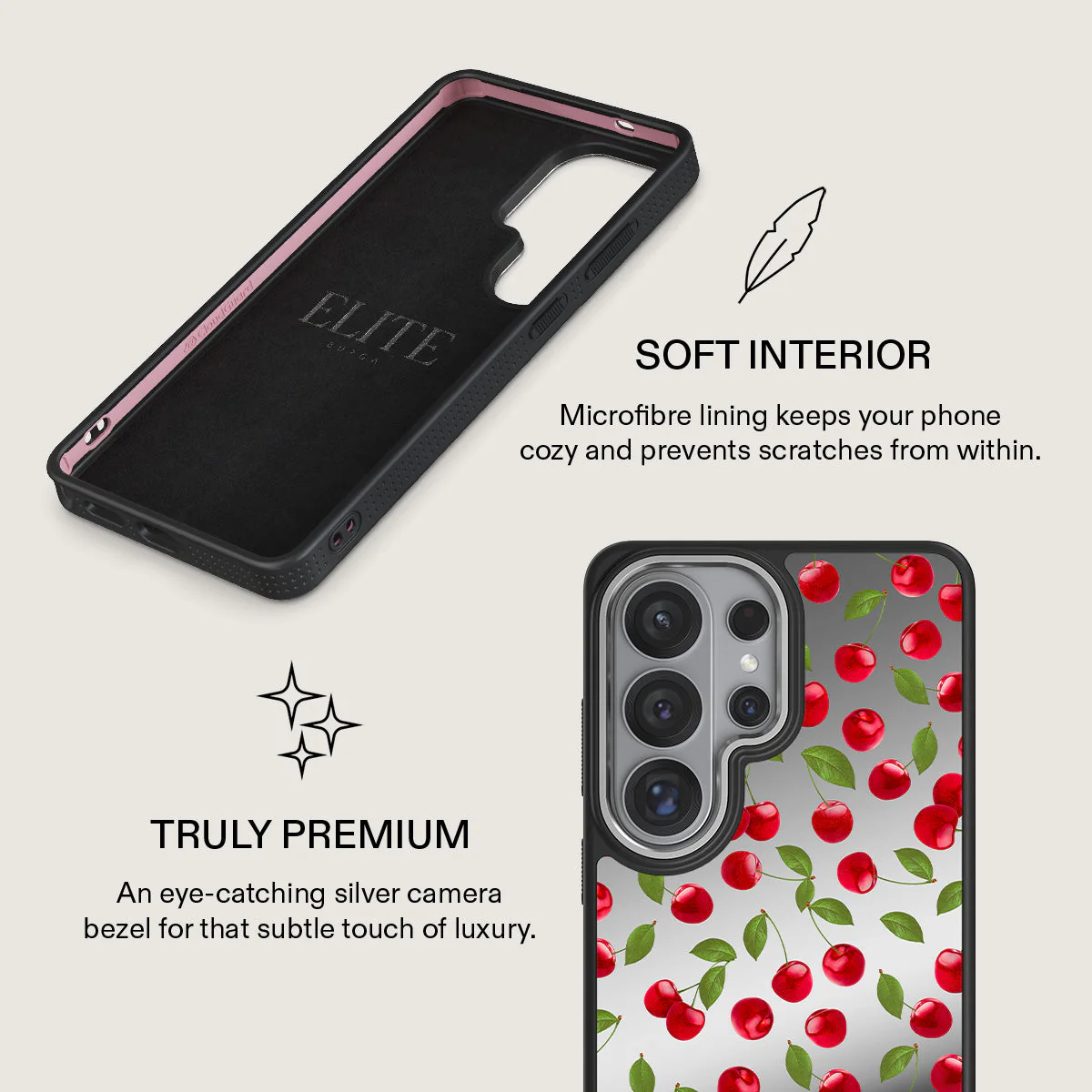 Afternoon Treat - Cherry Samsung Galaxy S26 Ultra Case - Image 62
