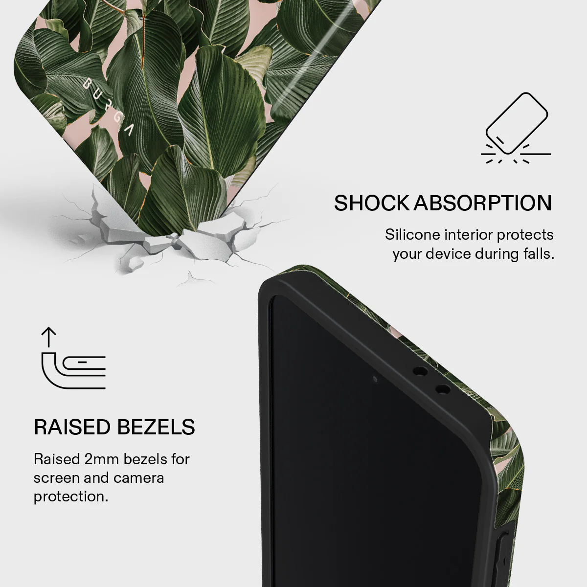 So Lush - Bannana Leaves Samsung Galaxy A37 5G Case - Image 4