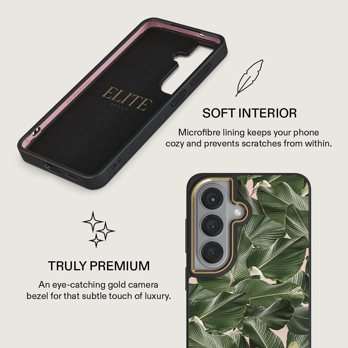 So Lush - Bannana Leaves Samsung Galaxy S26 Case - Image 10