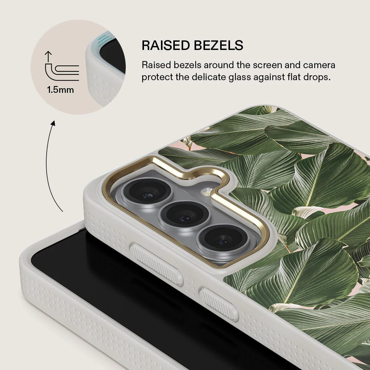 So Lush - Bannana Leaves Samsung Galaxy S26 Case - Image 29