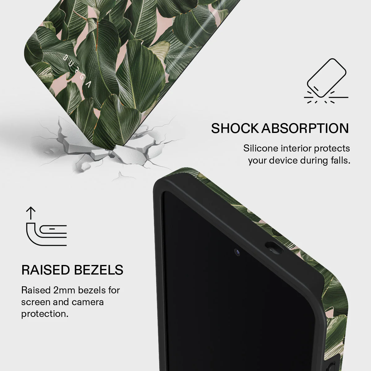 So Lush - Bannana Leaves Samsung Galaxy S26 Case - Image 4