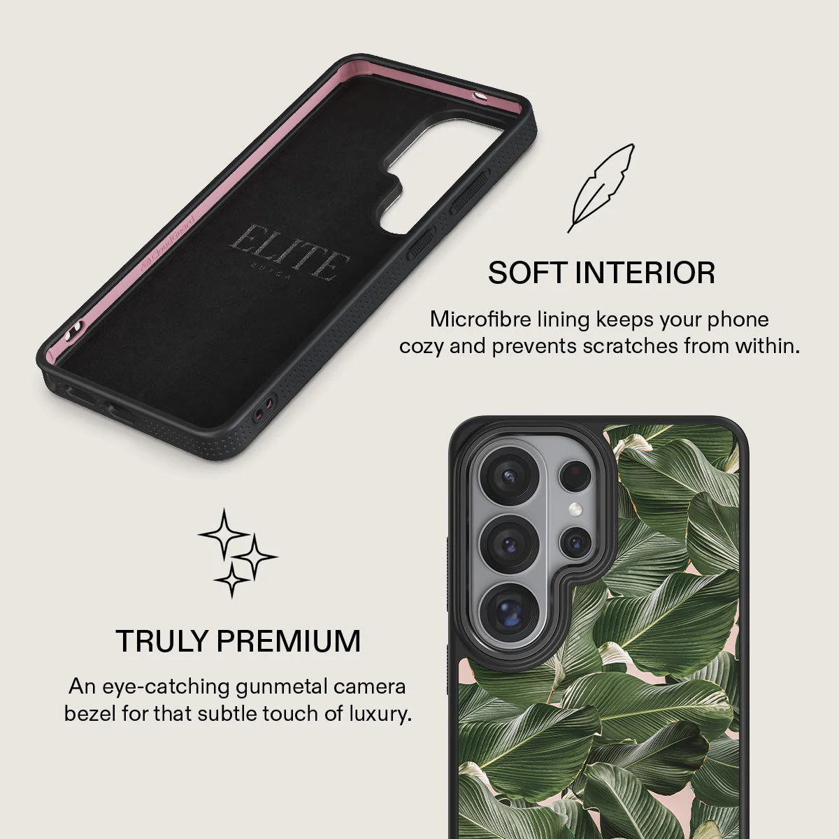 So Lush - Bannana Leaves Samsung Galaxy S26 Ultra Case - Image 17