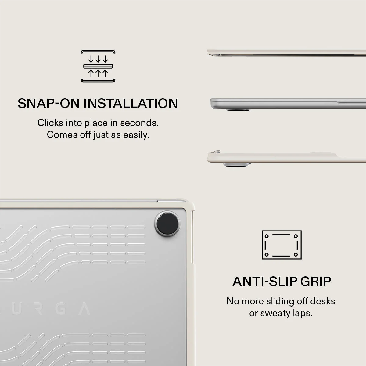 Barely Awake - Macbook Case - Image 11