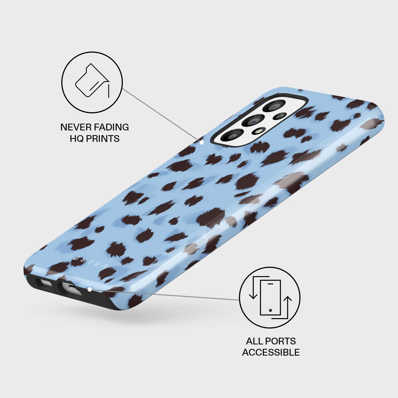 Barely Awake - Samsung Galaxy A73 Case - Image 3