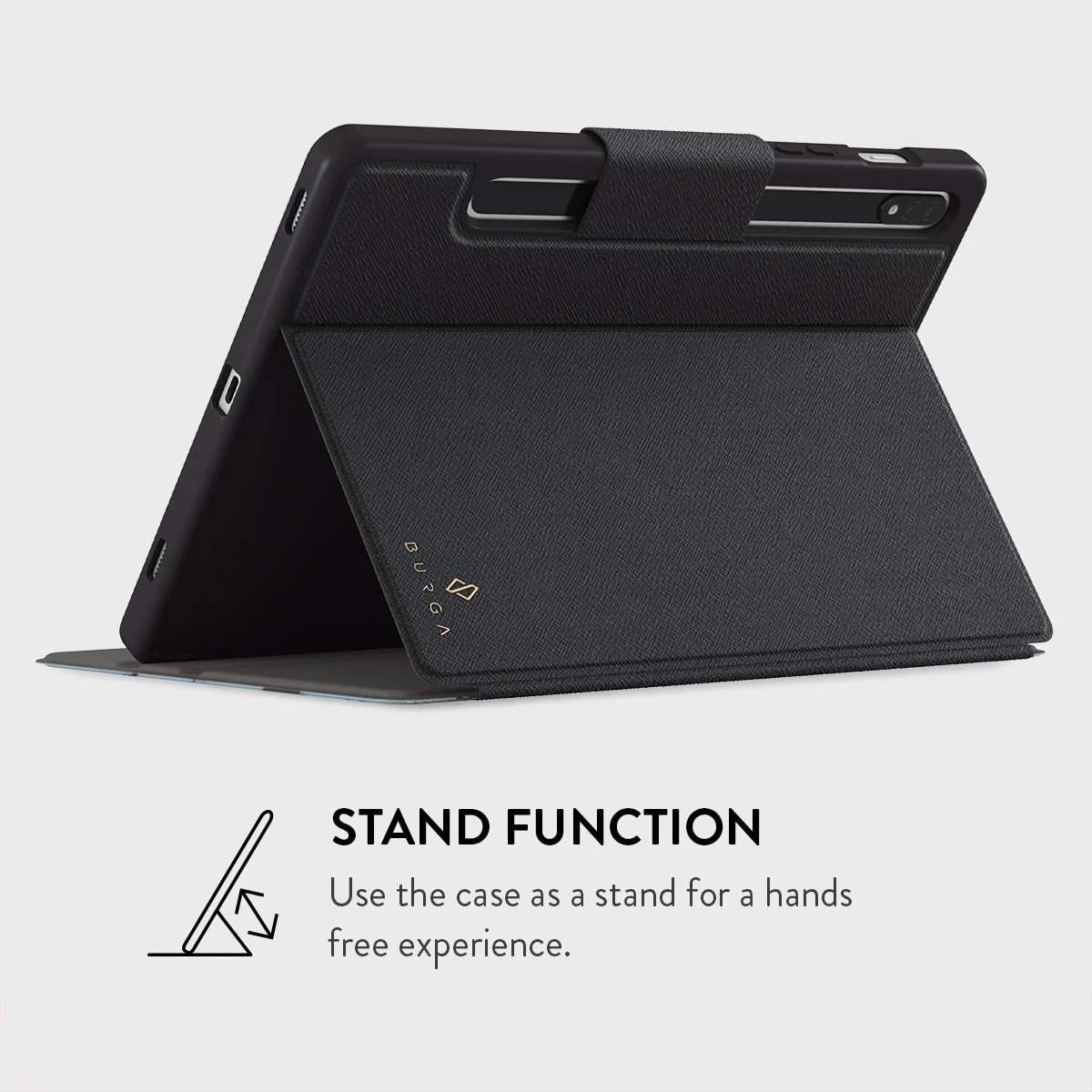 Barely Awake - Samsung Galaxy Tab S9 FE Case - Image 4