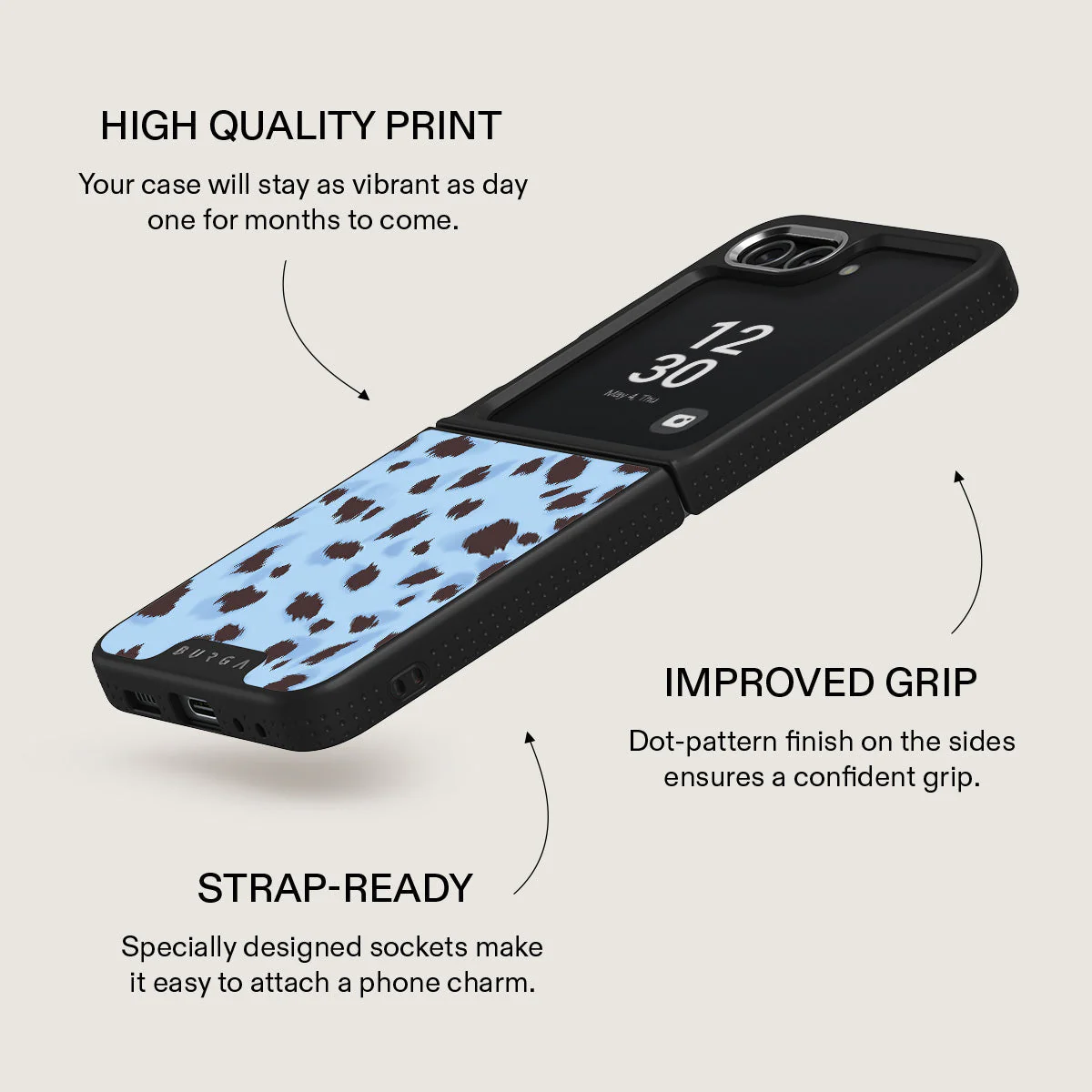 Barely Awake - Samsung Galaxy Z Flip 5 Case - Image 19