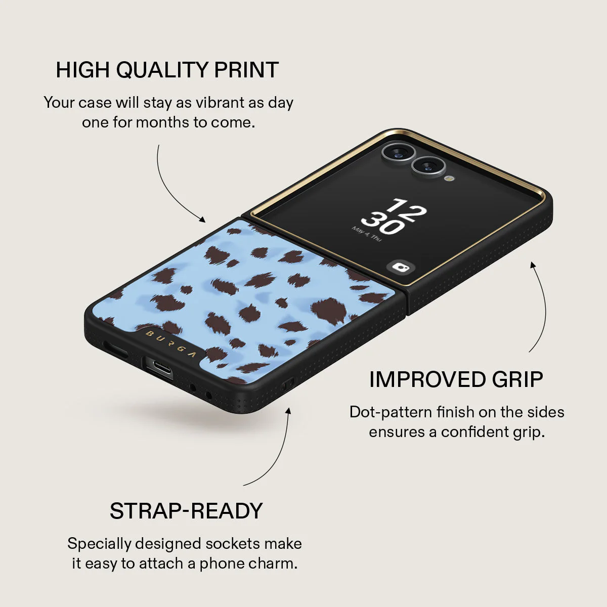 Barely Awake - Samsung Galaxy Z Flip 7 Case - Image 9