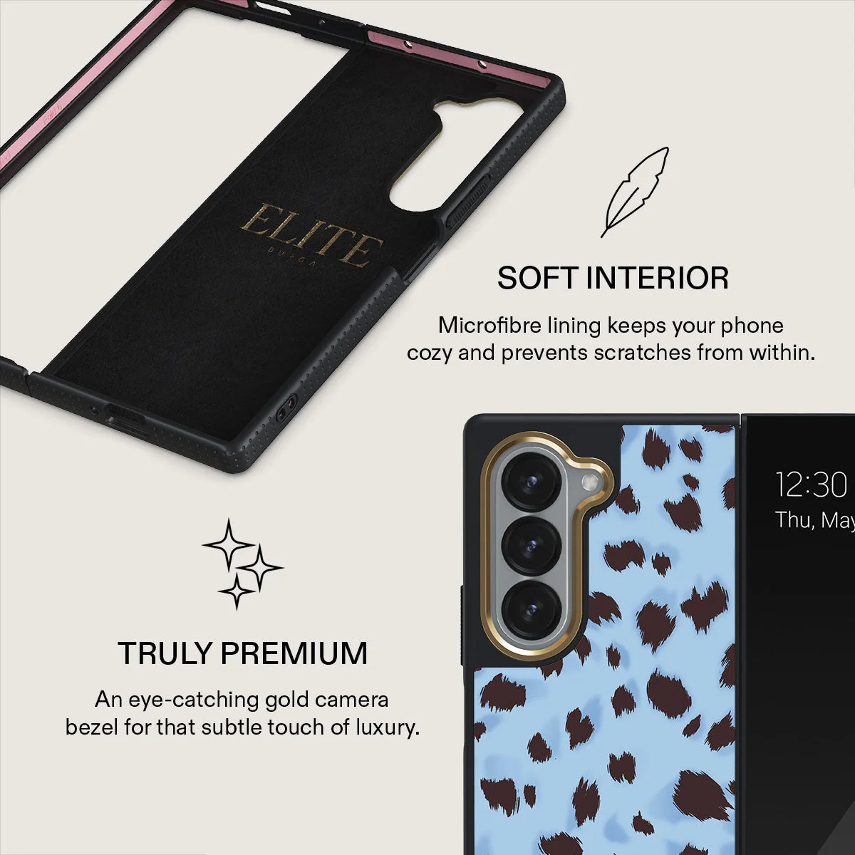 Barely Awake - Samsung Galaxy Z Fold 6 Case - Image 6