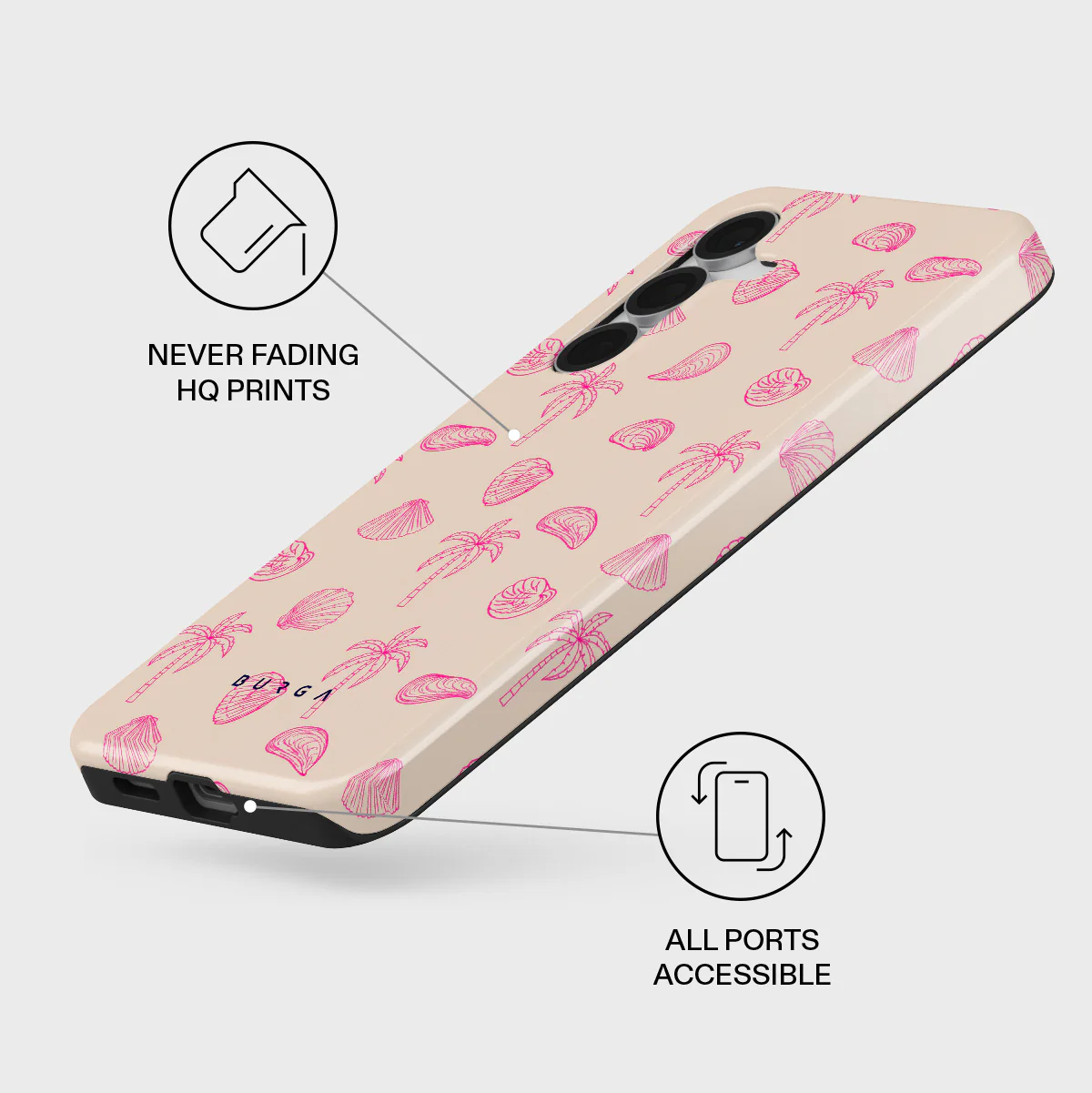 Beach Please - Samsung Galaxy S25 FE Case - Image 3
