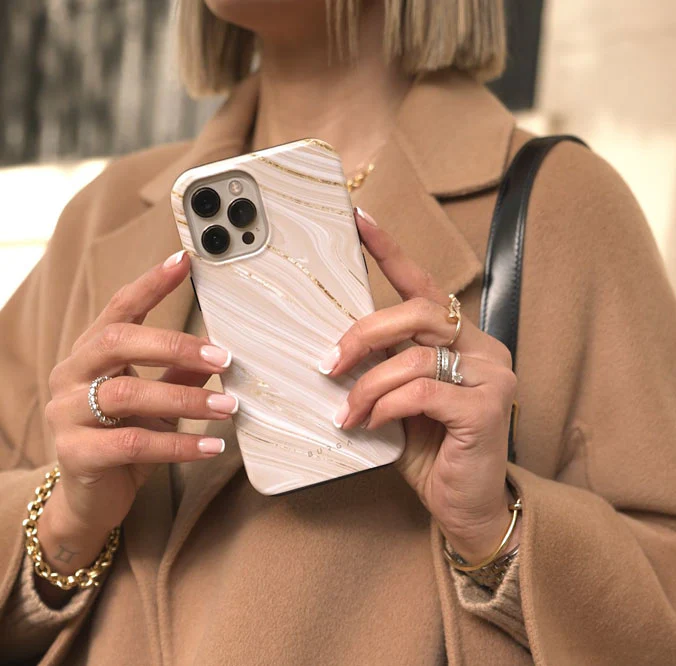Full Glam - Beige Samsung Galaxy S25 FE Case - Image 5
