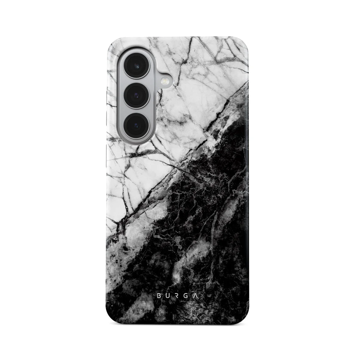 Fatal Contradiction - Black & White Marble Samsung Galaxy S26 Case