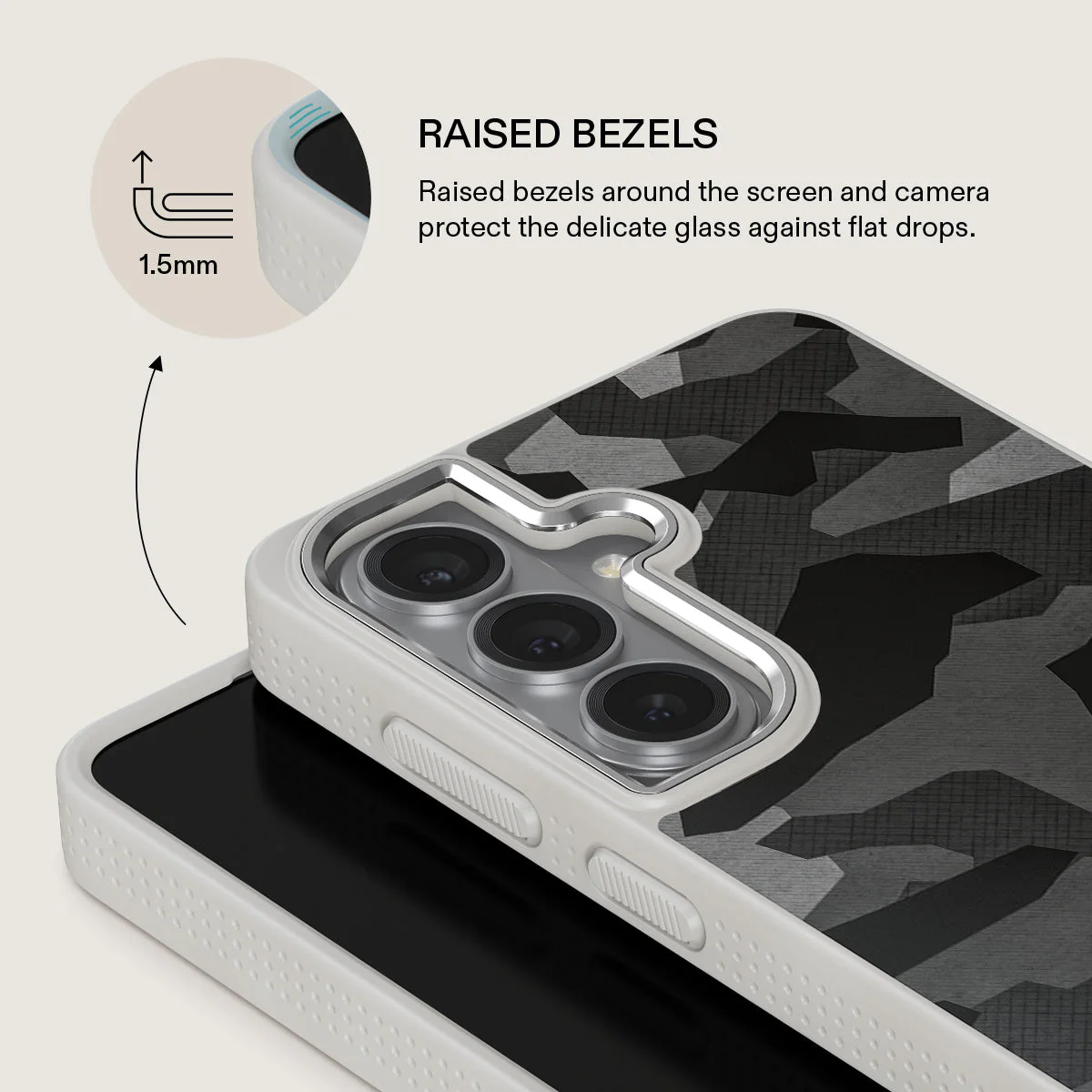 Night Black Camouflage - Samsung Galaxy S26 Case - Image 36