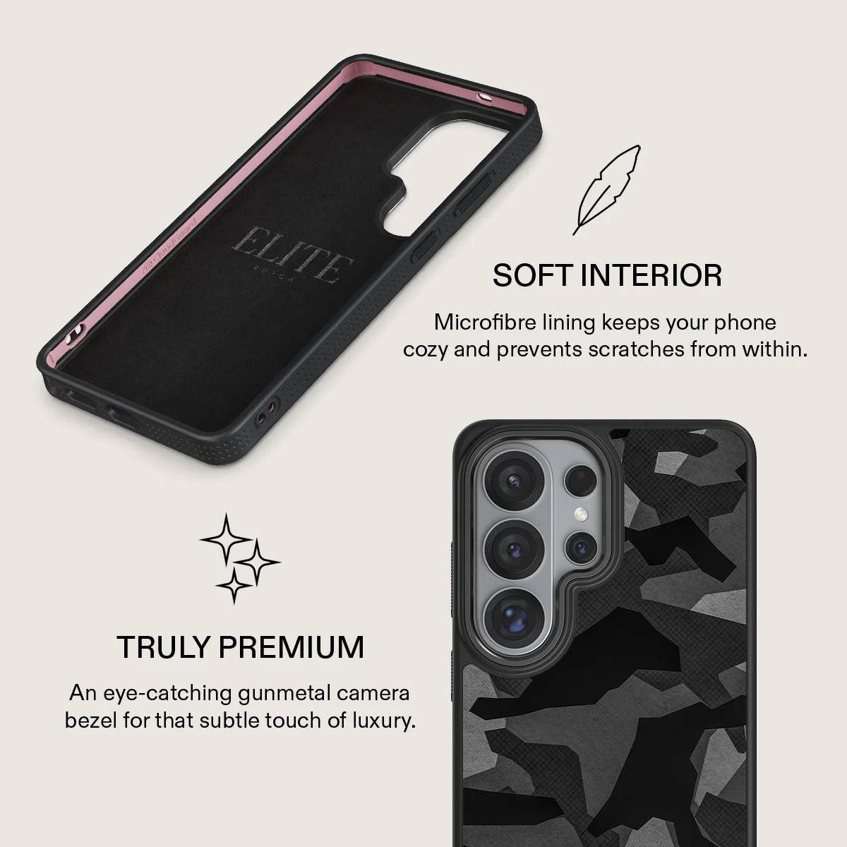 Night Black Camouflage - Samsung Galaxy S26 Ultra Case - Image 17