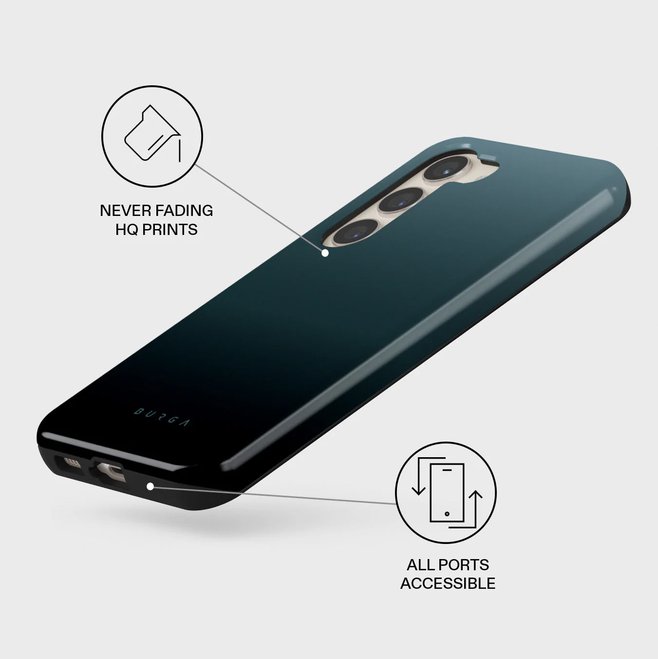 Black Hole - Samsung Galaxy S23 Plus Case - Image 3