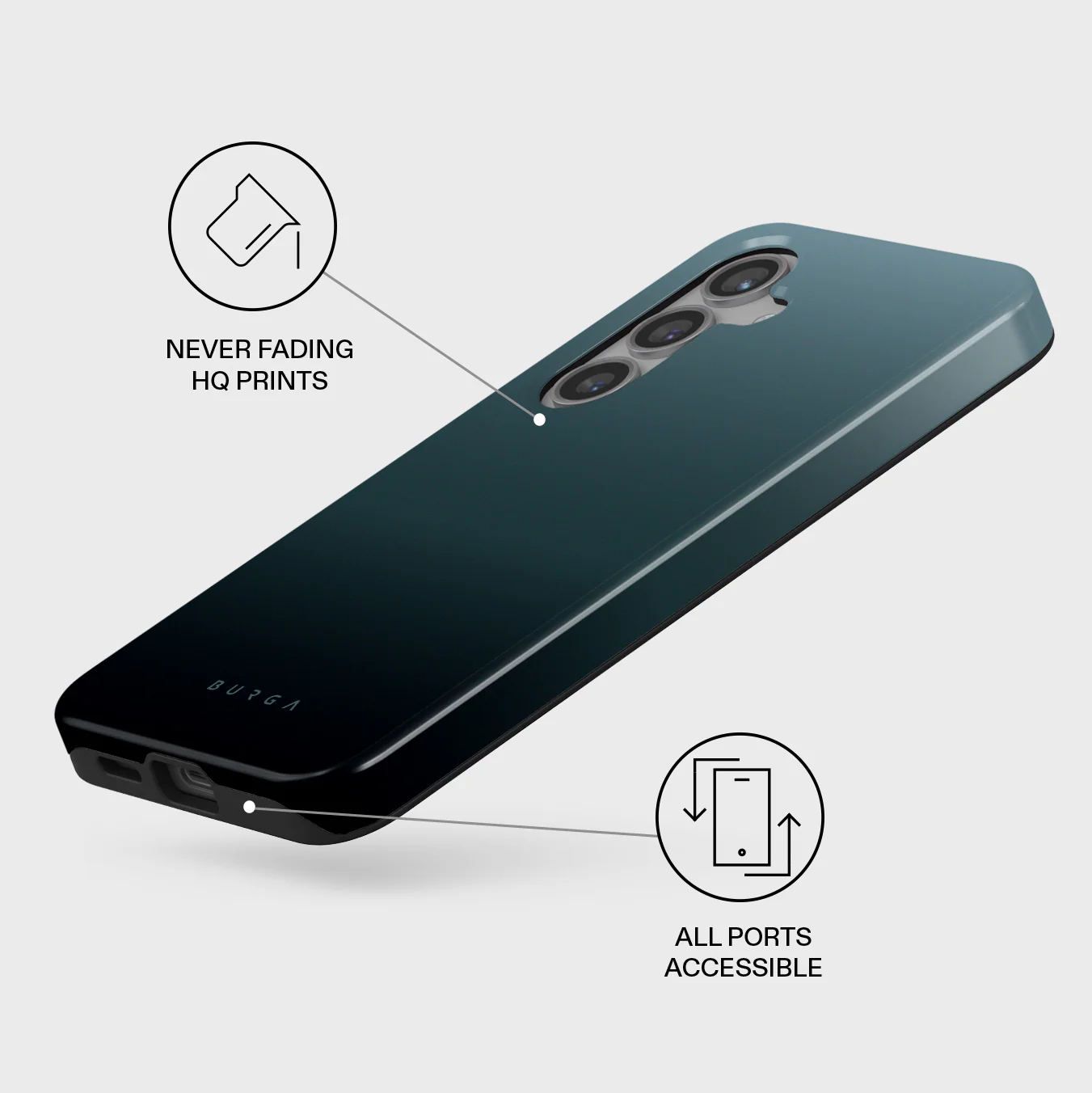 Black Hole - Samsung Galaxy S24 FE Case - Image 3