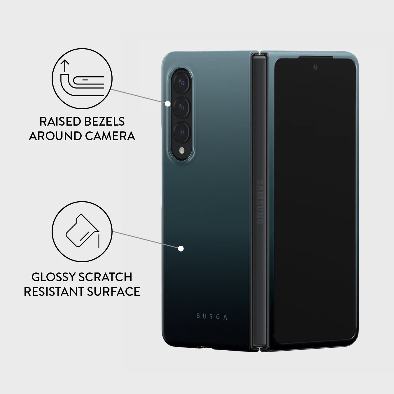 Black Hole - Samsung Galaxy Z Fold 3 Case - Image 3