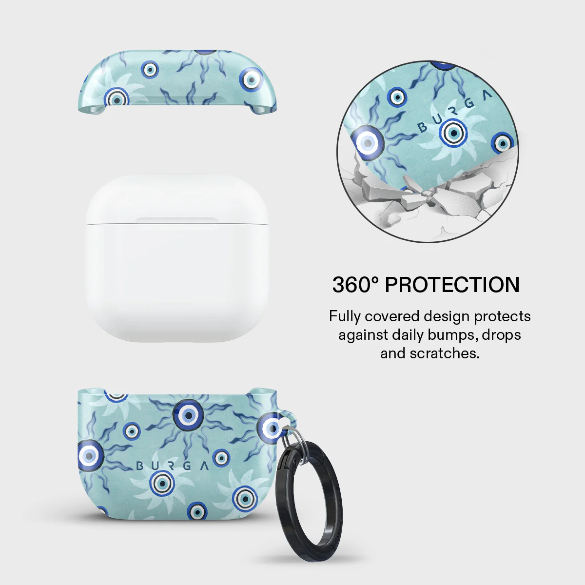 Blue Gaze - AirPods 4 Case - Image 2