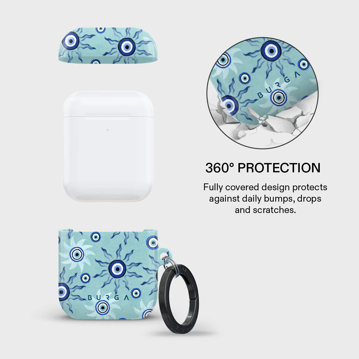 Blue Gaze - AirPods Case - Image 2