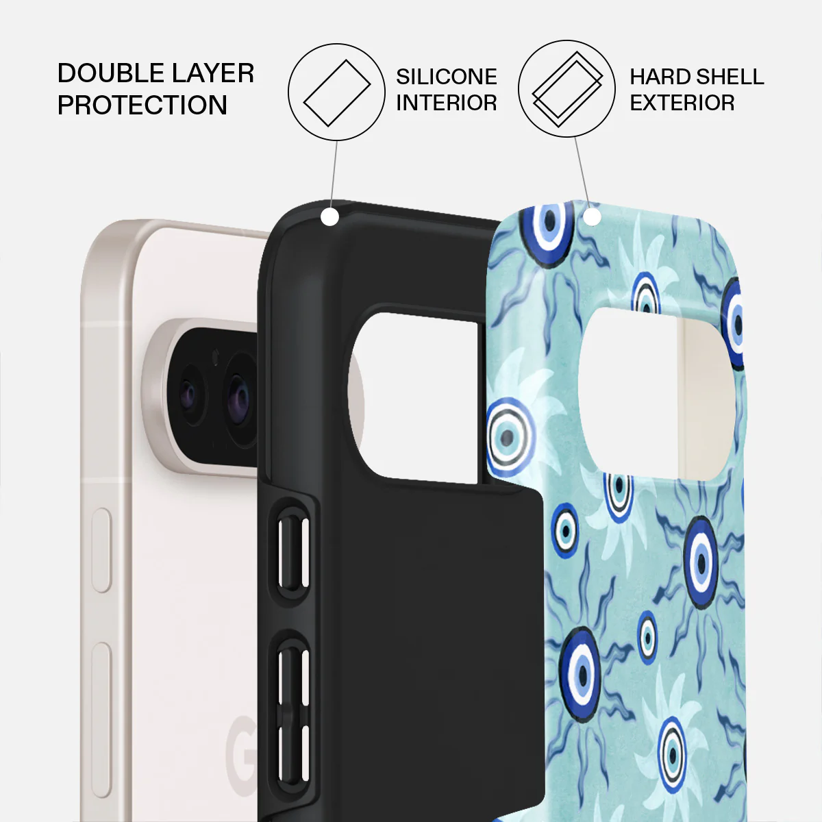 Blue Gaze - Google Pixel 10 Case - Image 2