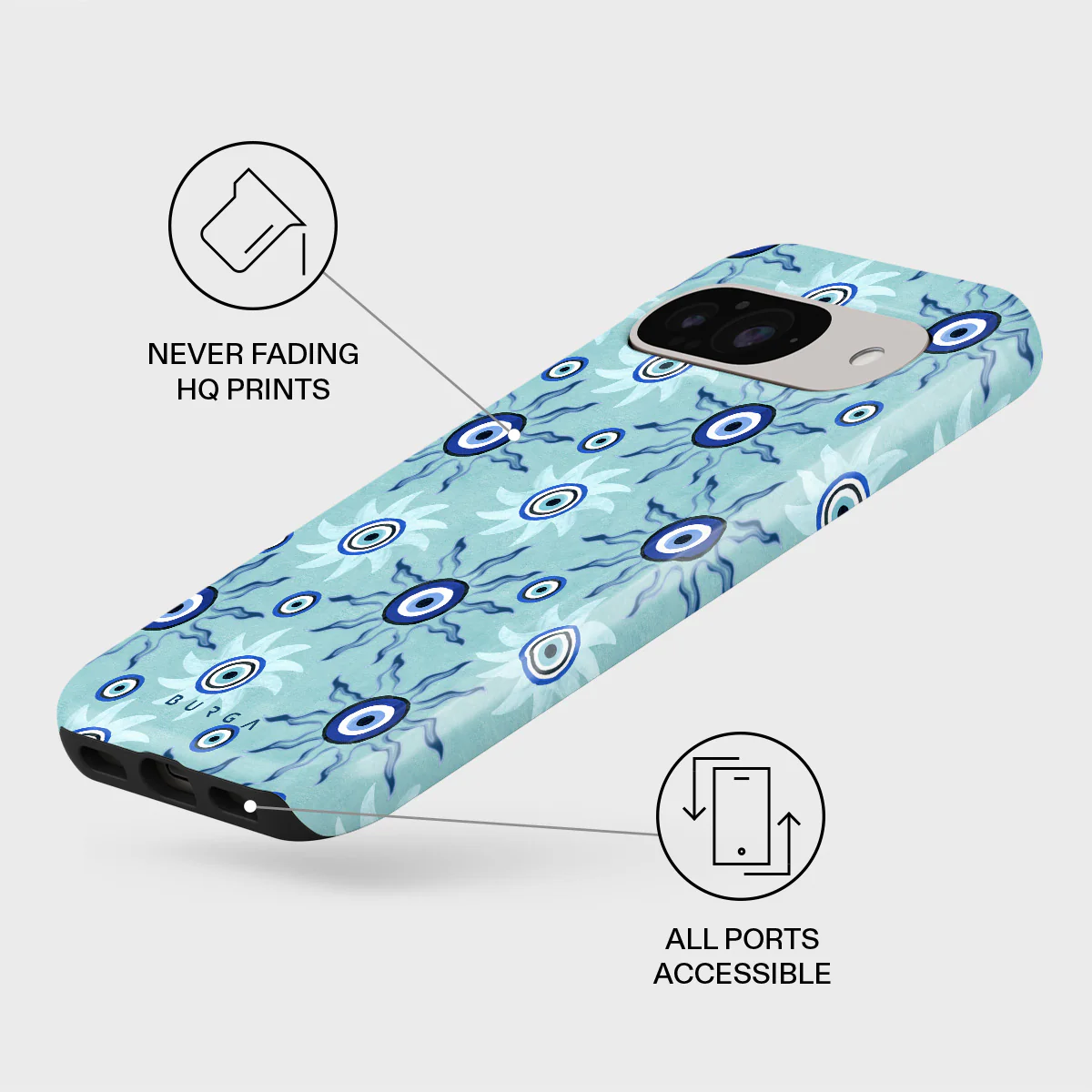 Blue Gaze - Google Pixel 10 Case - Image 3
