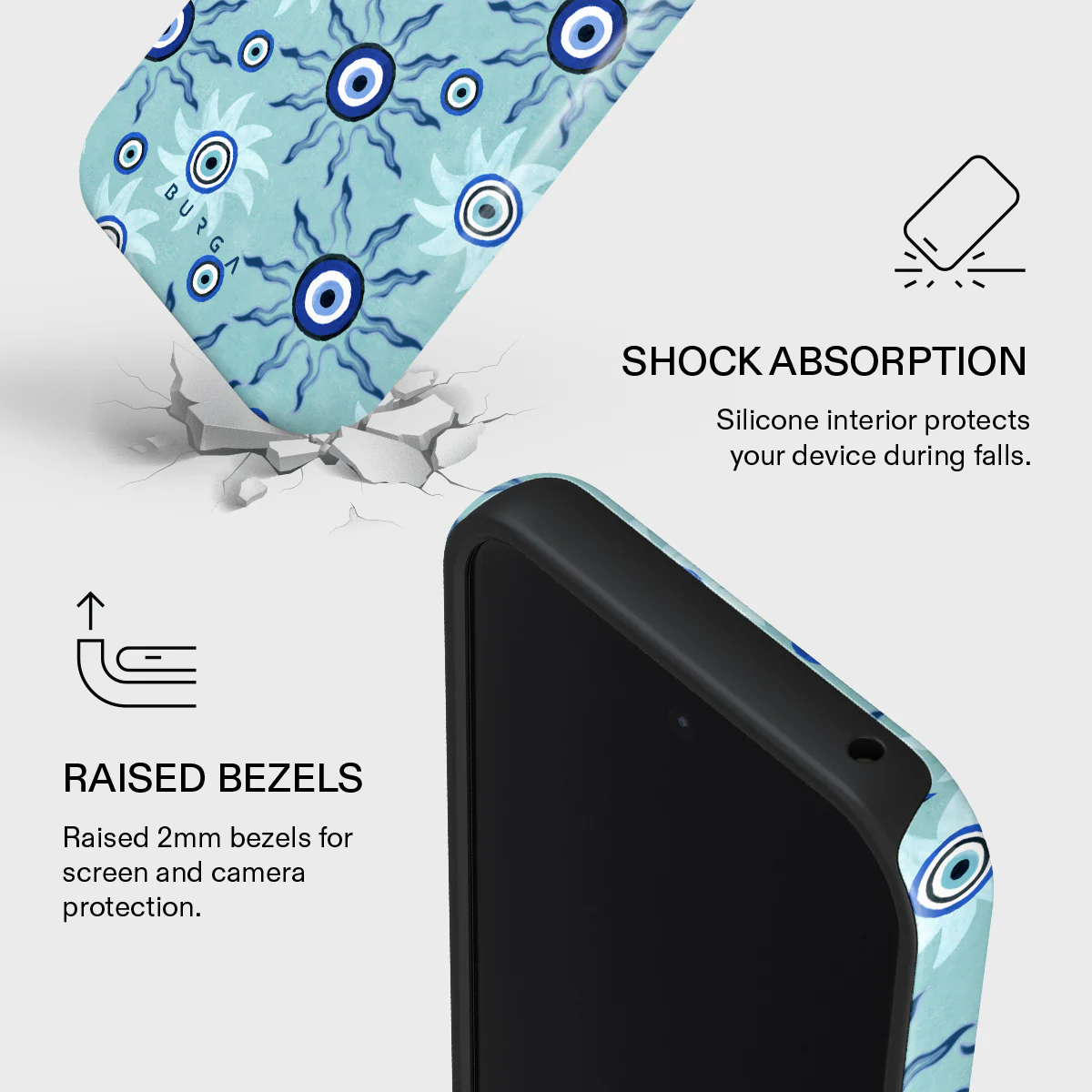 Blue Gaze - Google Pixel 10 Case - Image 4