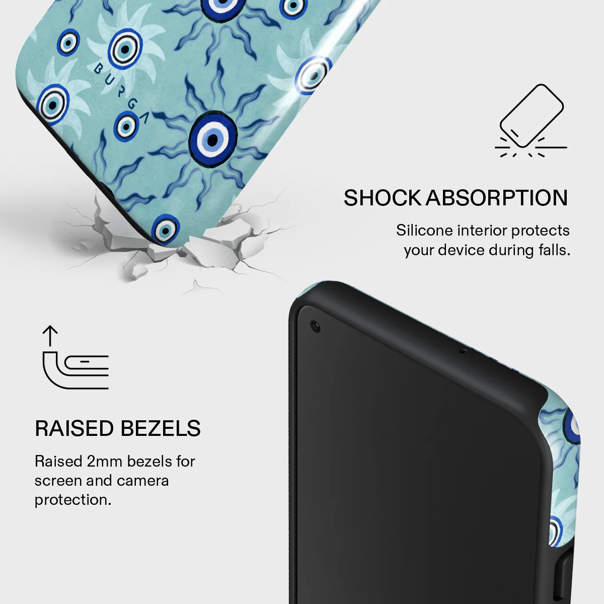Blue Gaze - Google Pixel 5 Case - Image 4