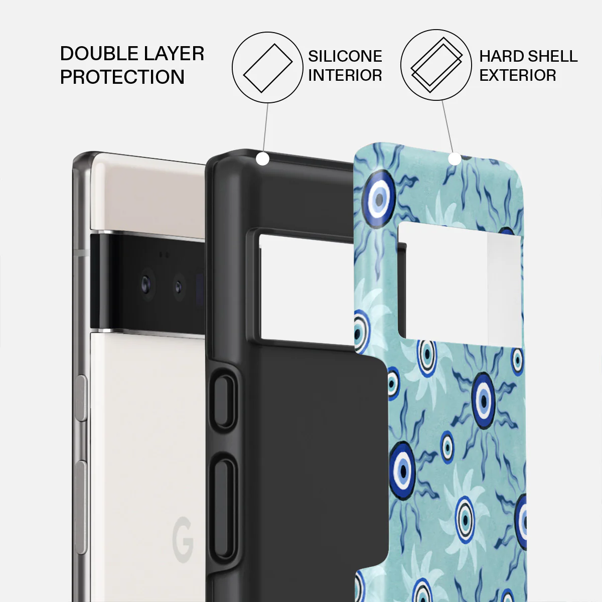 Blue Gaze - Google Pixel 6 Pro Case - Image 2